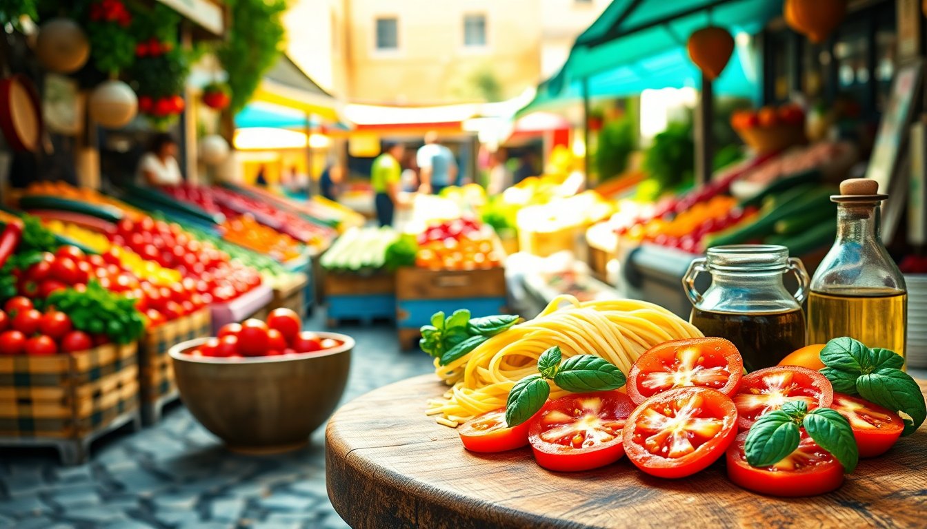 Exploring sustainable Italian cuisine and its rich flavors