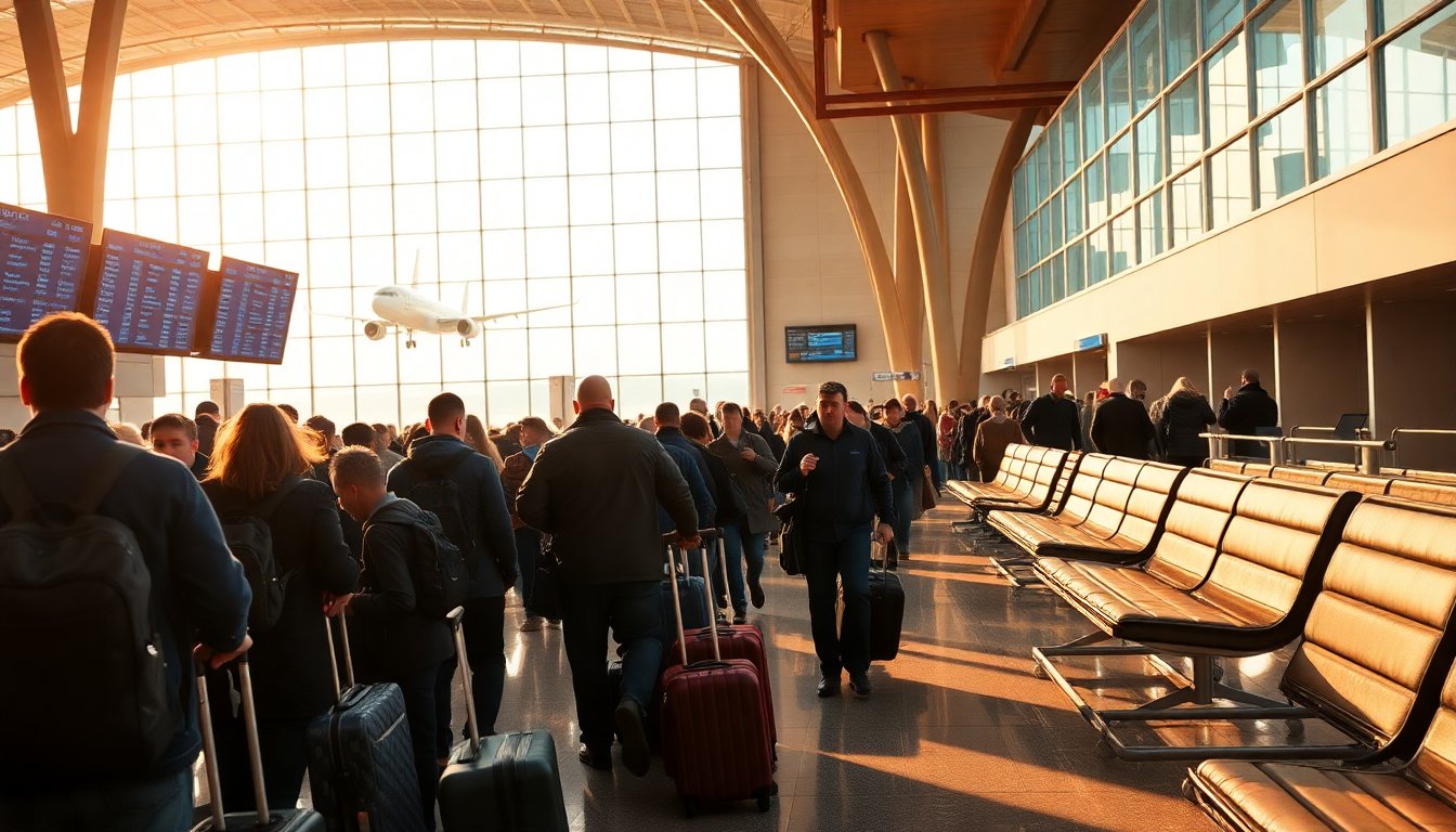 Airlines Prepare for Record-Breaking Thanksgiving Travel Surge in 15 Years