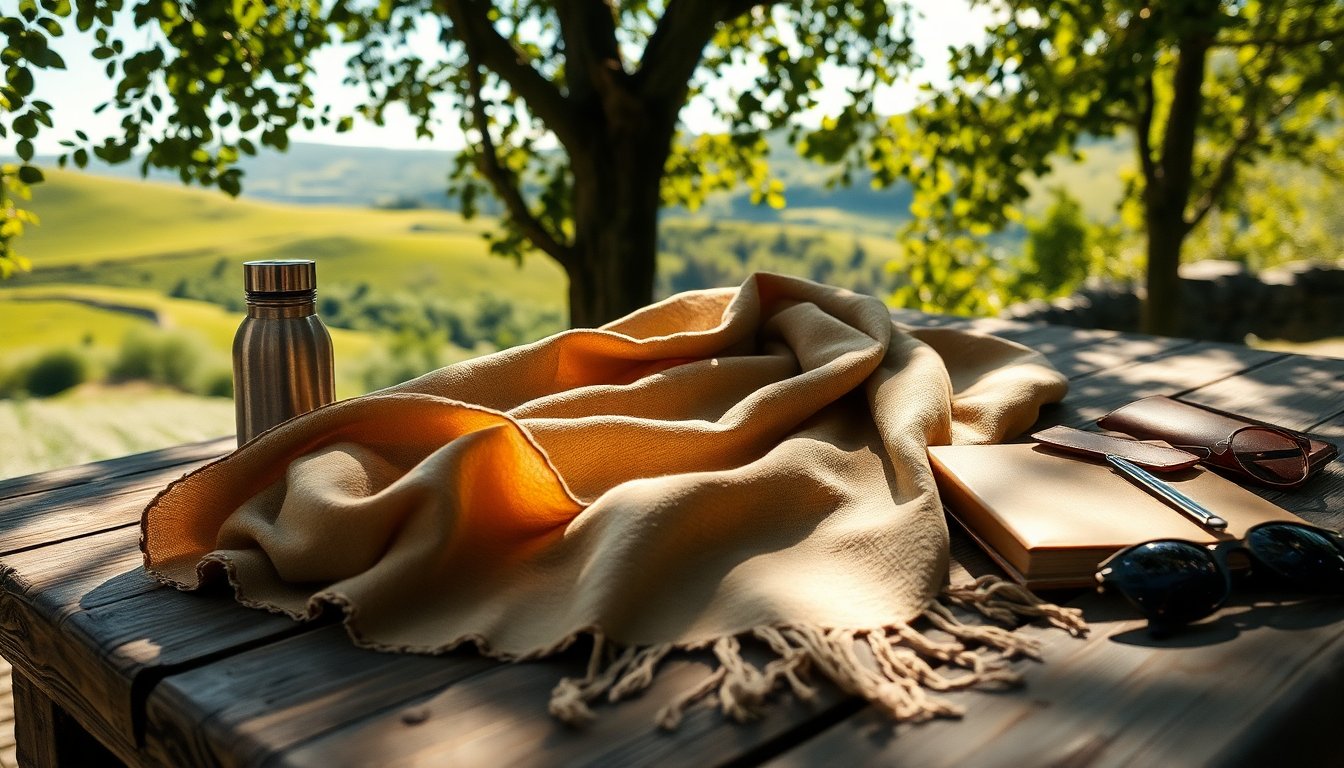 Ultimate Organic Cotton Travel Scarf: Soft, Versatile, and Eco-Friendly