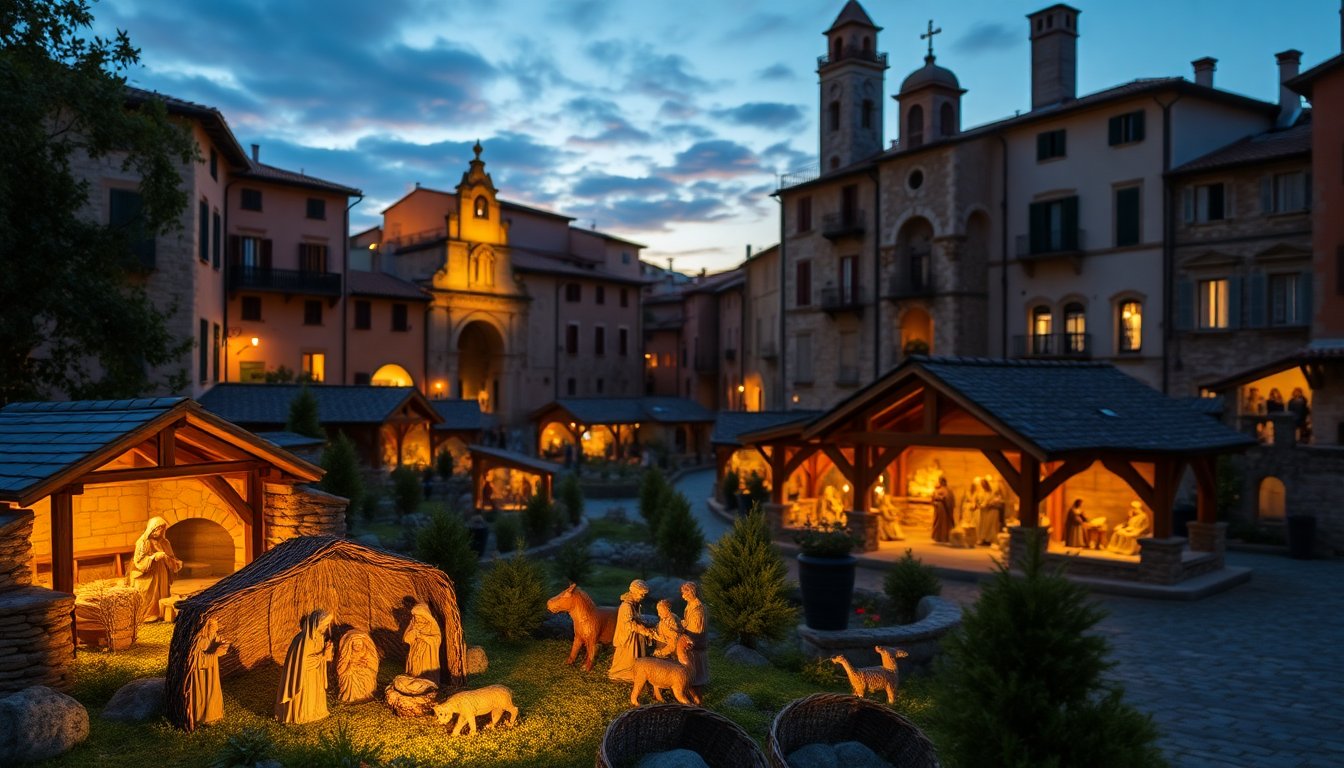 Discover the Enchanting Nativity Scene in Longiano This Christmas Season