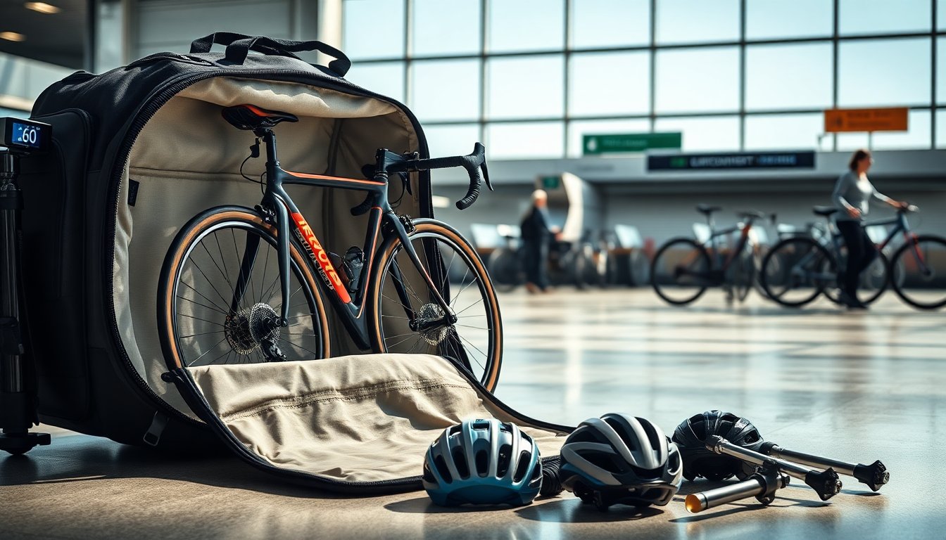 The Ultimate Travel Bag for Road Bikers: Hassle-Free Journeys Awaits!