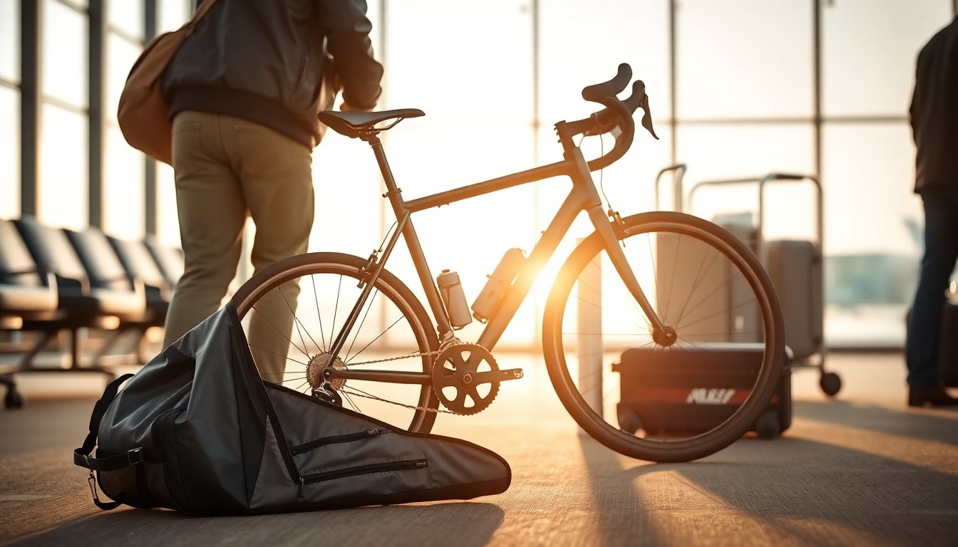 Aerocomfort 3.0 road bike travel bag for hassle-free air travel