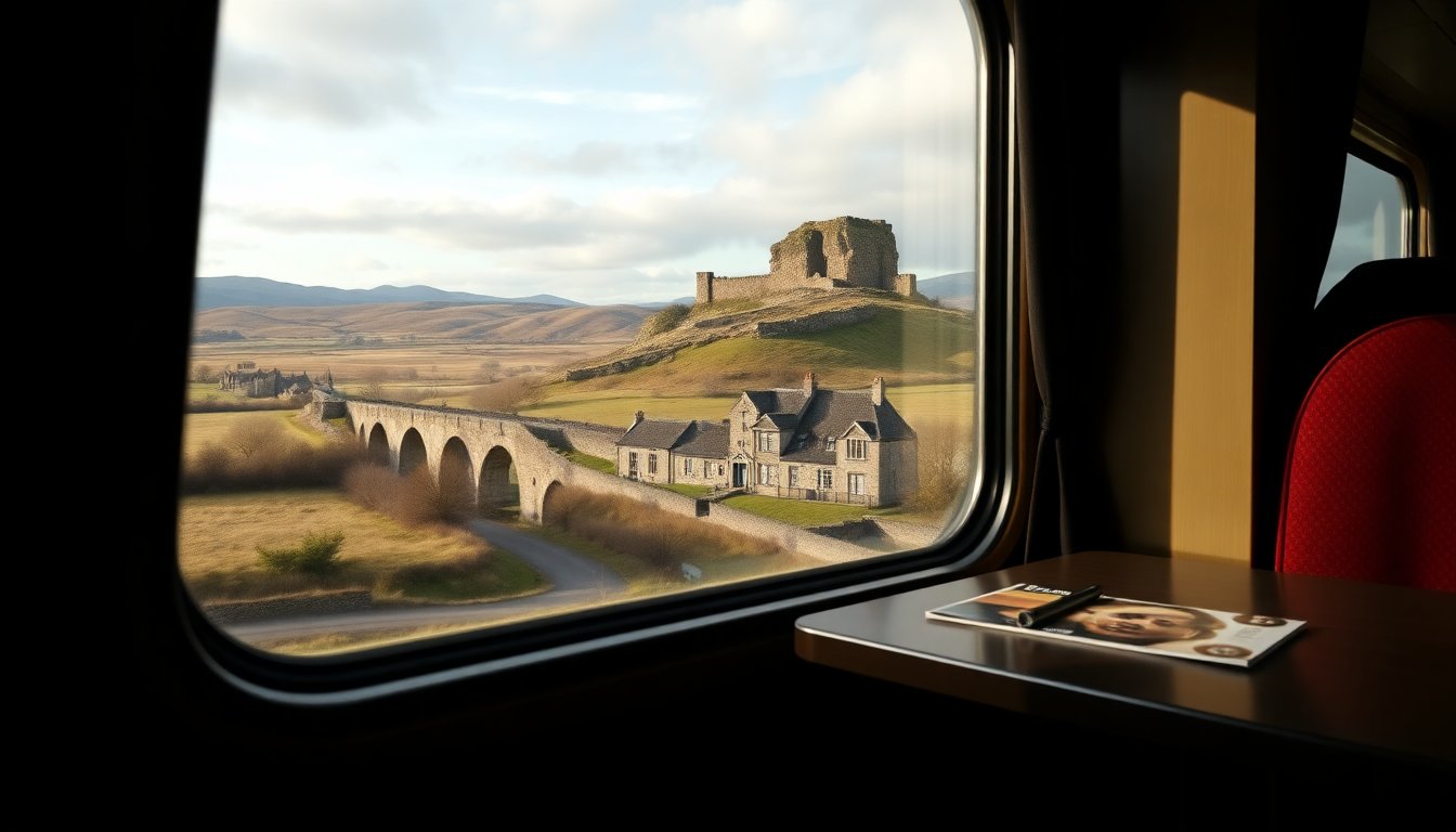 Affordable direct train from London to Stirling on the West Coast Main Line