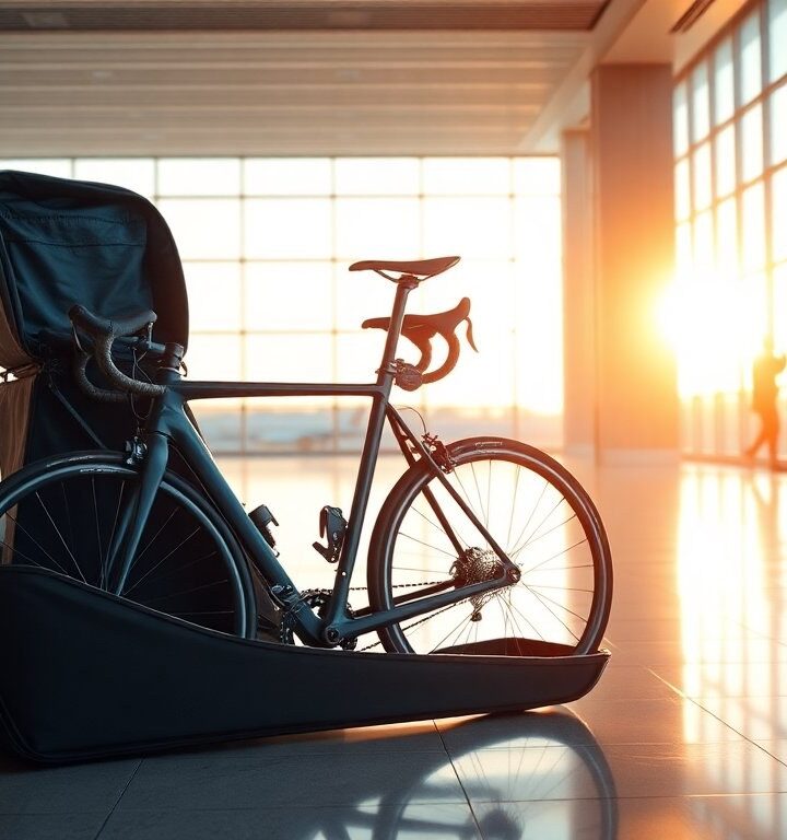 Aerocomfort 3.0 road bike travel bag for hassle-free flights