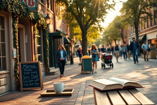 College town charm: where small streets feel alive