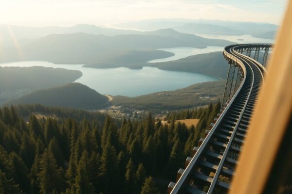 Discover the excitement of the Flathead Lake Alpine Coaster in Montana
