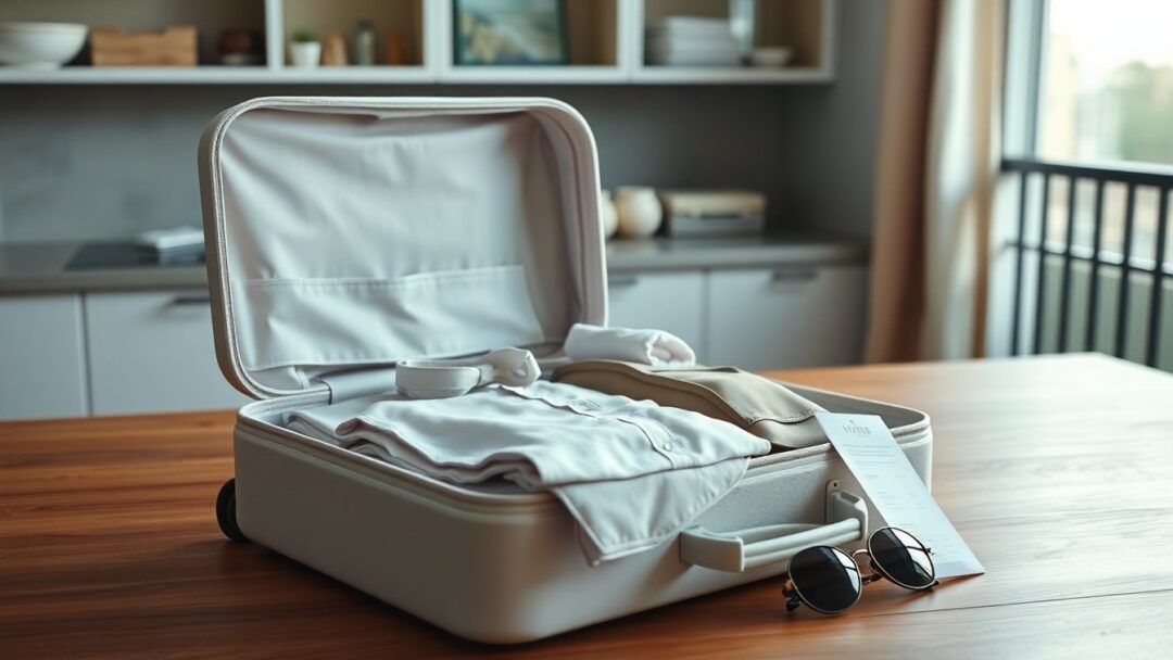 Mastering the art of packing for a short trip