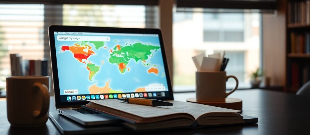 Building custom maps of favorite spots with google my maps