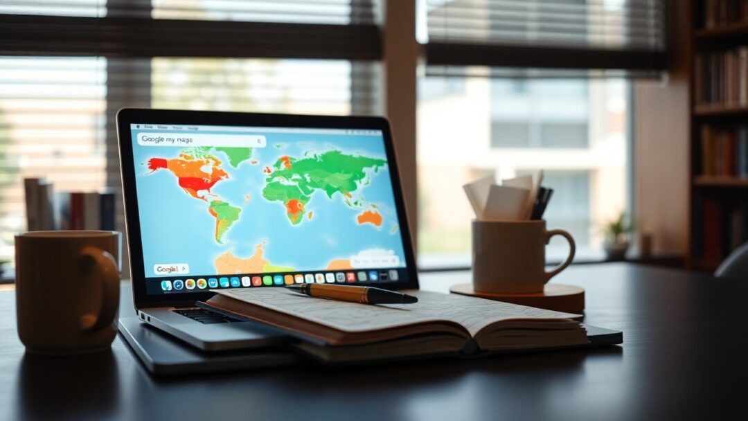 Building custom maps of favorite spots with google my maps