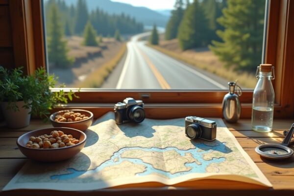Creating scenic road trips with snack breaks and photo stops
