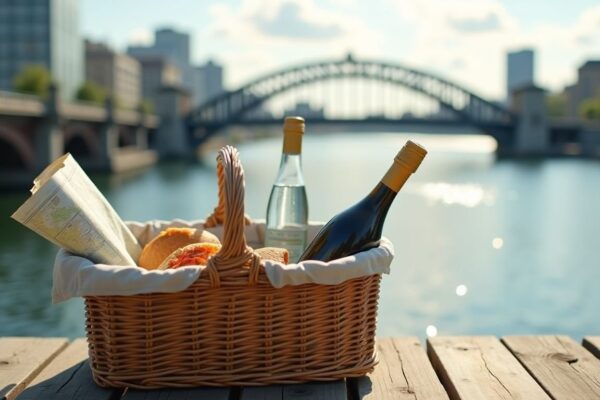Designing a scenic day trip beside an urban river