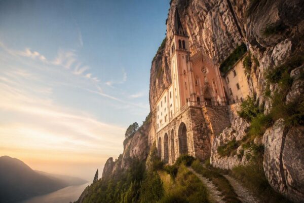 Discover the hidden gem of Santuario Madonna della Corona in Italy