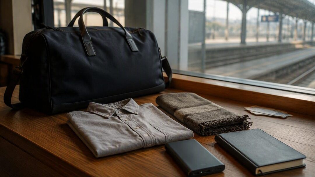 Efficient luggage for rail journeys