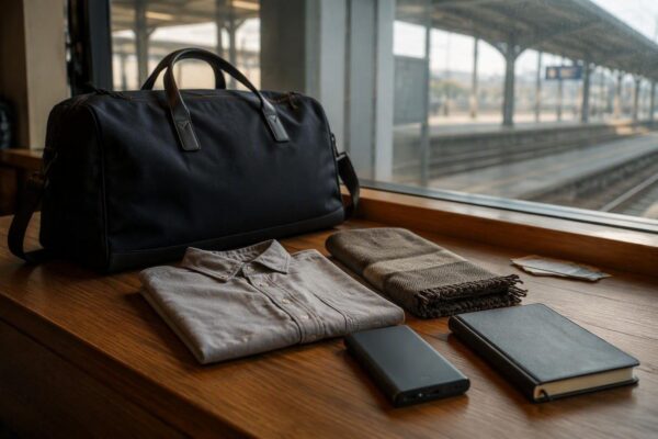 Efficient luggage for rail journeys
