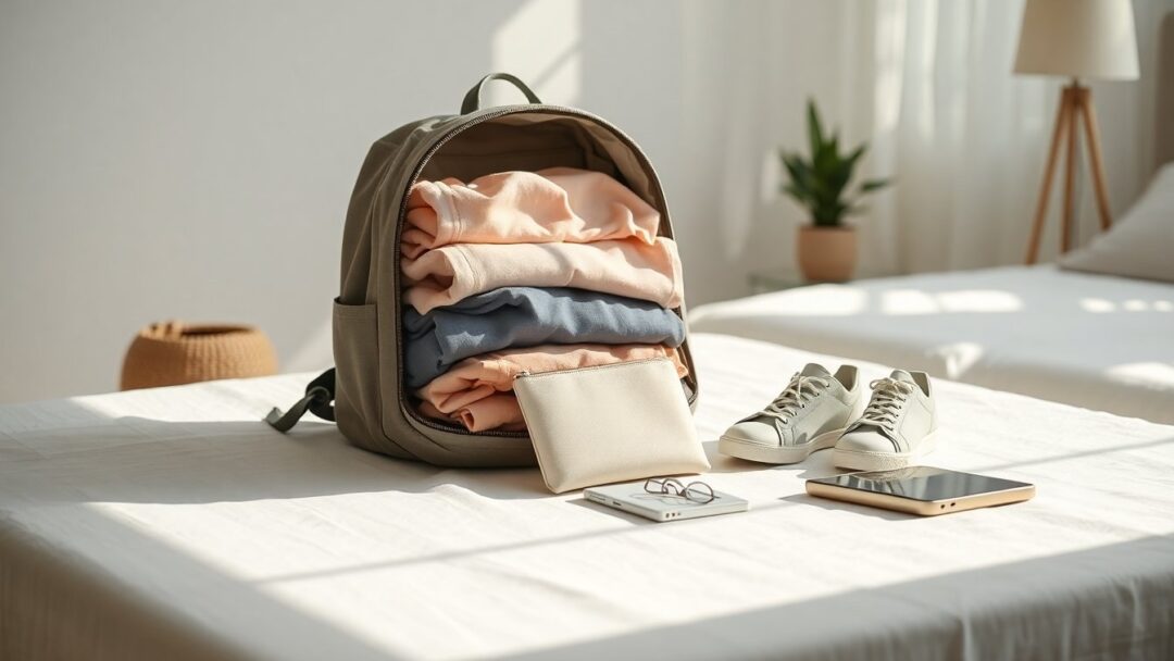 Minimalist system for 1-3 nights getaway