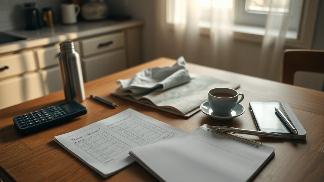 Planning a small trip on a budget with time and resource management