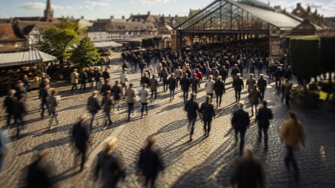Understanding crowd behavior at popular spots