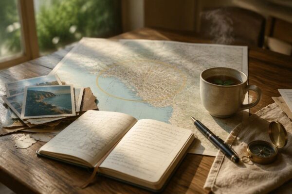 Creating memorable micro-itineraries with a defined radius