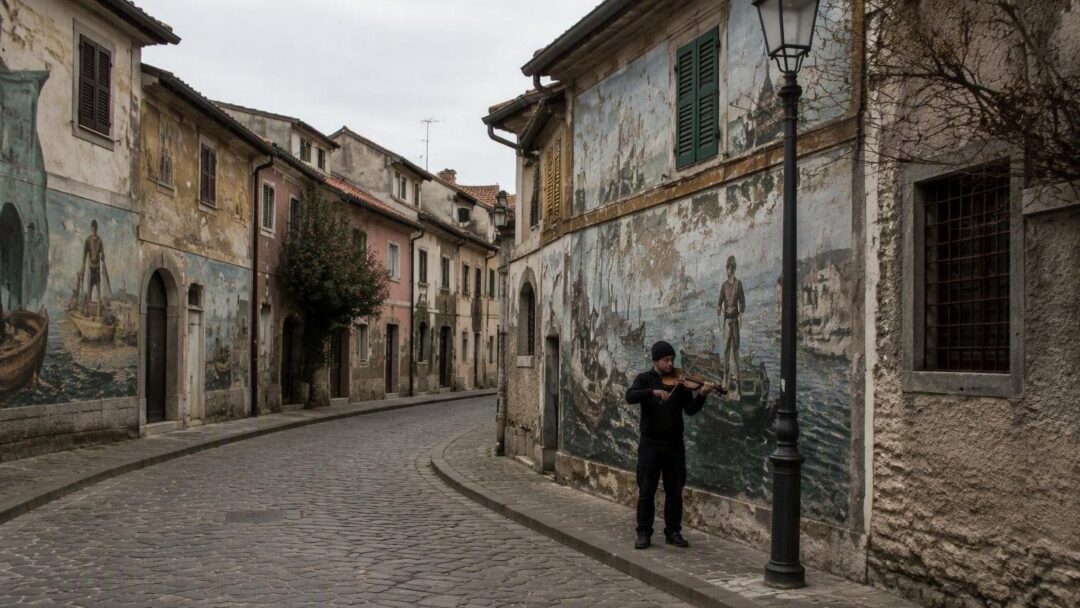 Explore Borgo San Giuliano's Murals and Musical Heritage in Rimini