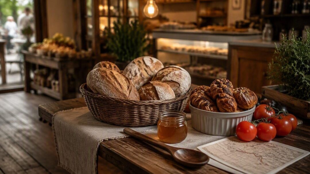 Designing a culinary walking route with markets, bakeries, and scenic stops