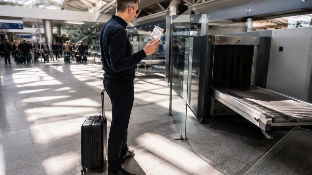 The foil trend at airports: protecting biometric passports