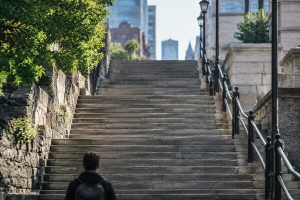Explore the Historic Wood Street Steps in Philadelphia