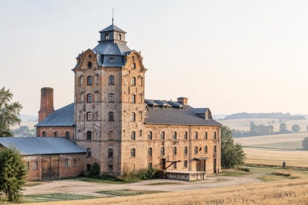 Exploring a historic agricultural mill in rural Poland