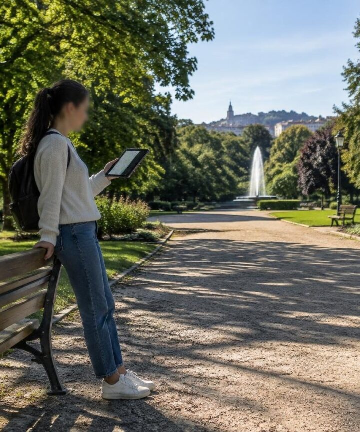 Find scenic local walks using maps and databases