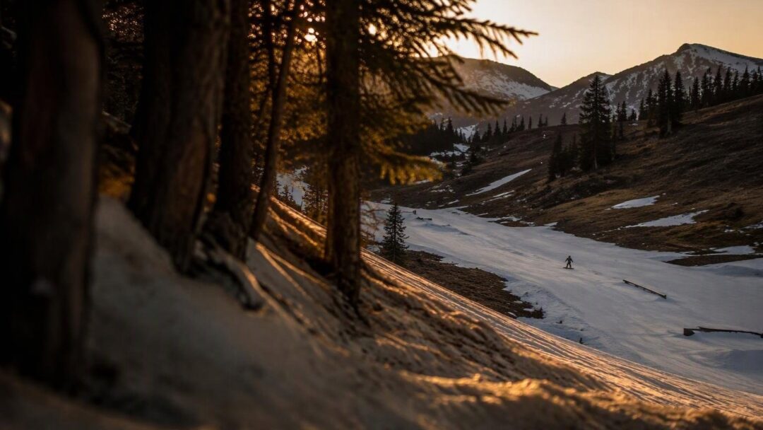 Free October rail park on preserved Snowmass snow