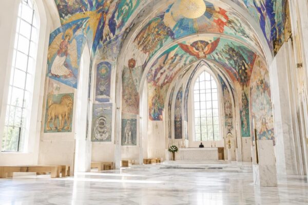 Inside Klagenfurt’s Fuchskapelle: a vivid modern take on the Apocalypse