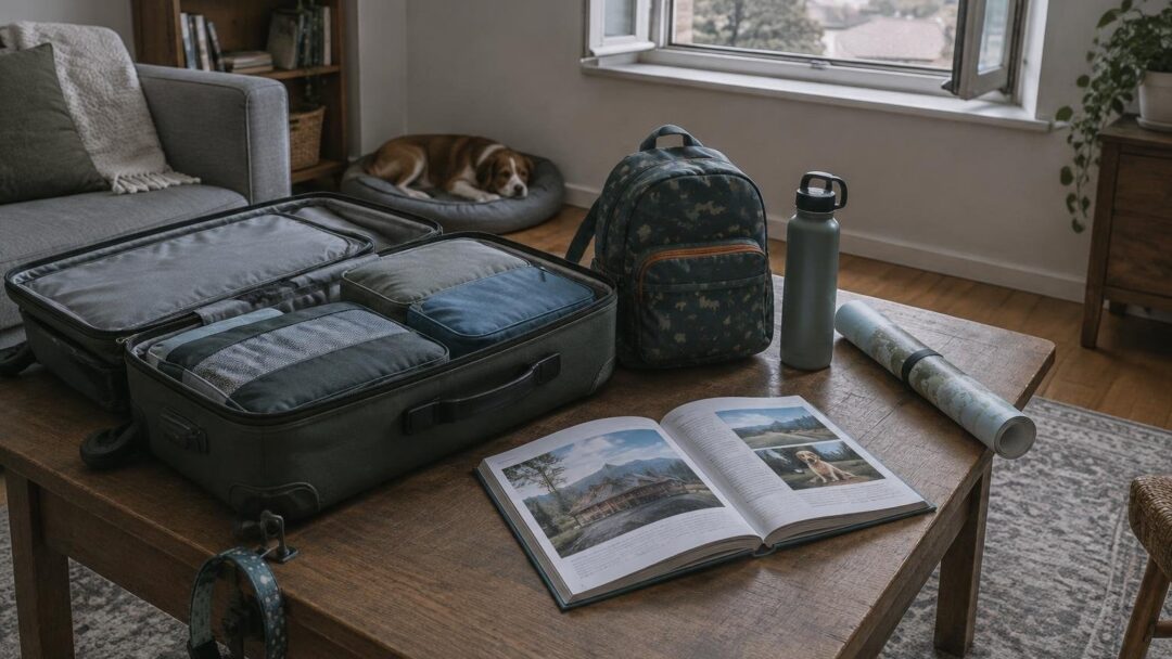 Stress-free small trips with kids and pets