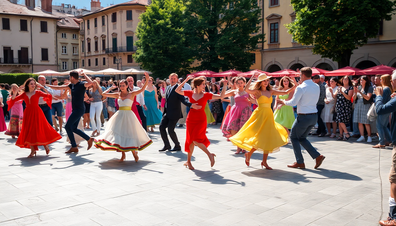 Rovereto si trasforma in un palcoscenico di danza