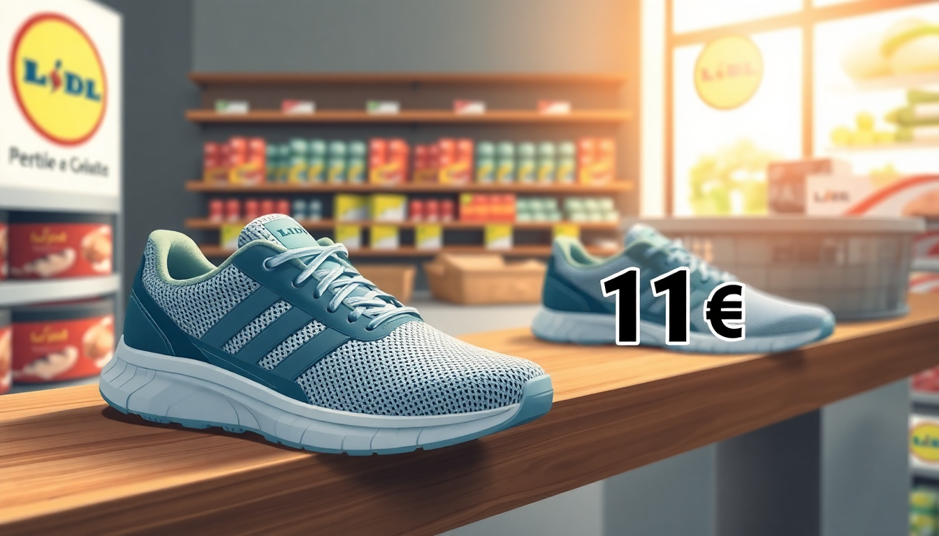 Scarpe sportive a prezzo stracciato da Lidl: l’affare da non perdere!