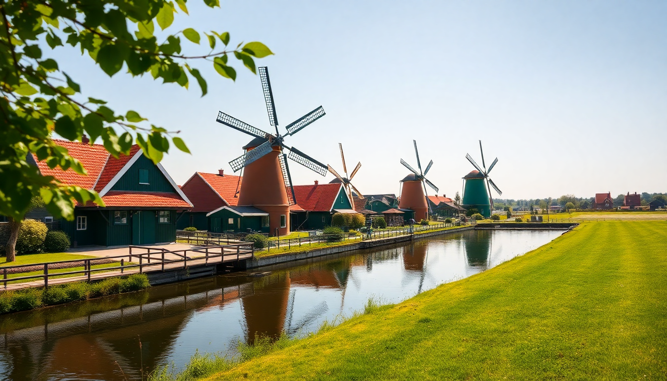 Zaanse Schans: il villaggio dei mulini in Olanda