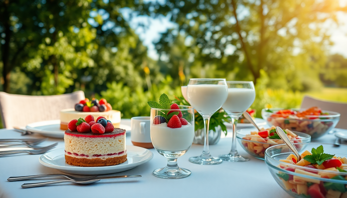 Dolci e ricette fresche per l’estate