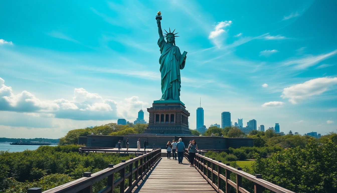 Scopri la magia della Statua della Libertà a New York