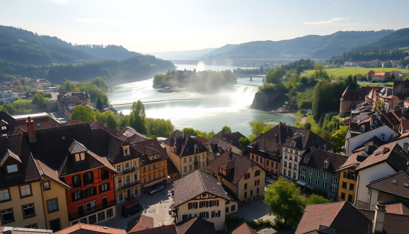 Scopri Schaffhausen: dalle cascate del Reno ai tesori storici