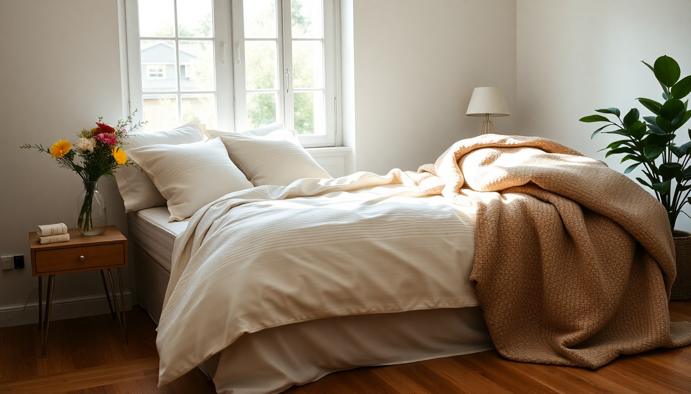 Come scegliere la biancheria da letto ideale per ogni periodo dell’anno