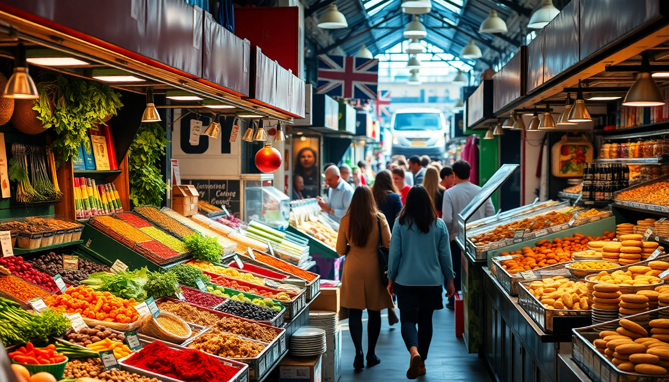 Mercati e specialità gastronomiche da non perdere in Gran Bretagna