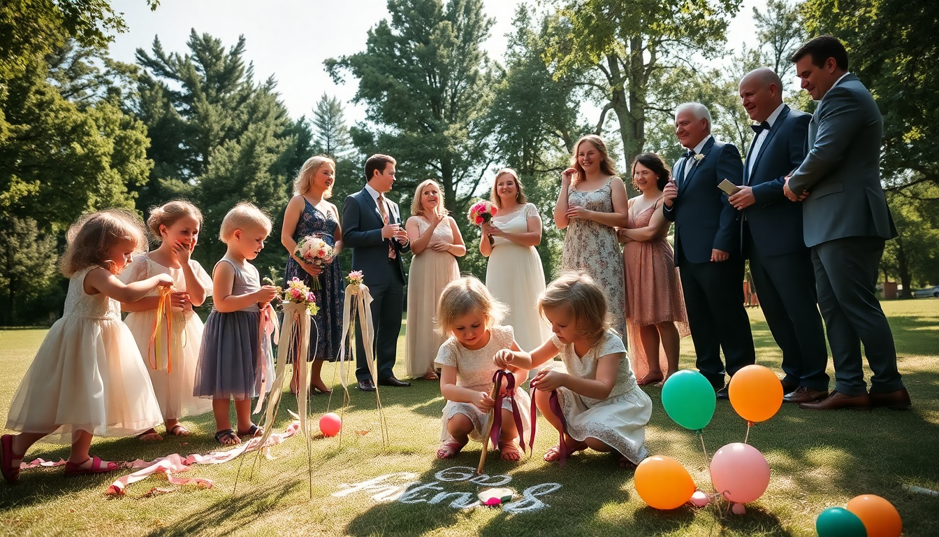 Matrimonio con bambini: come rendere il giorno speciale