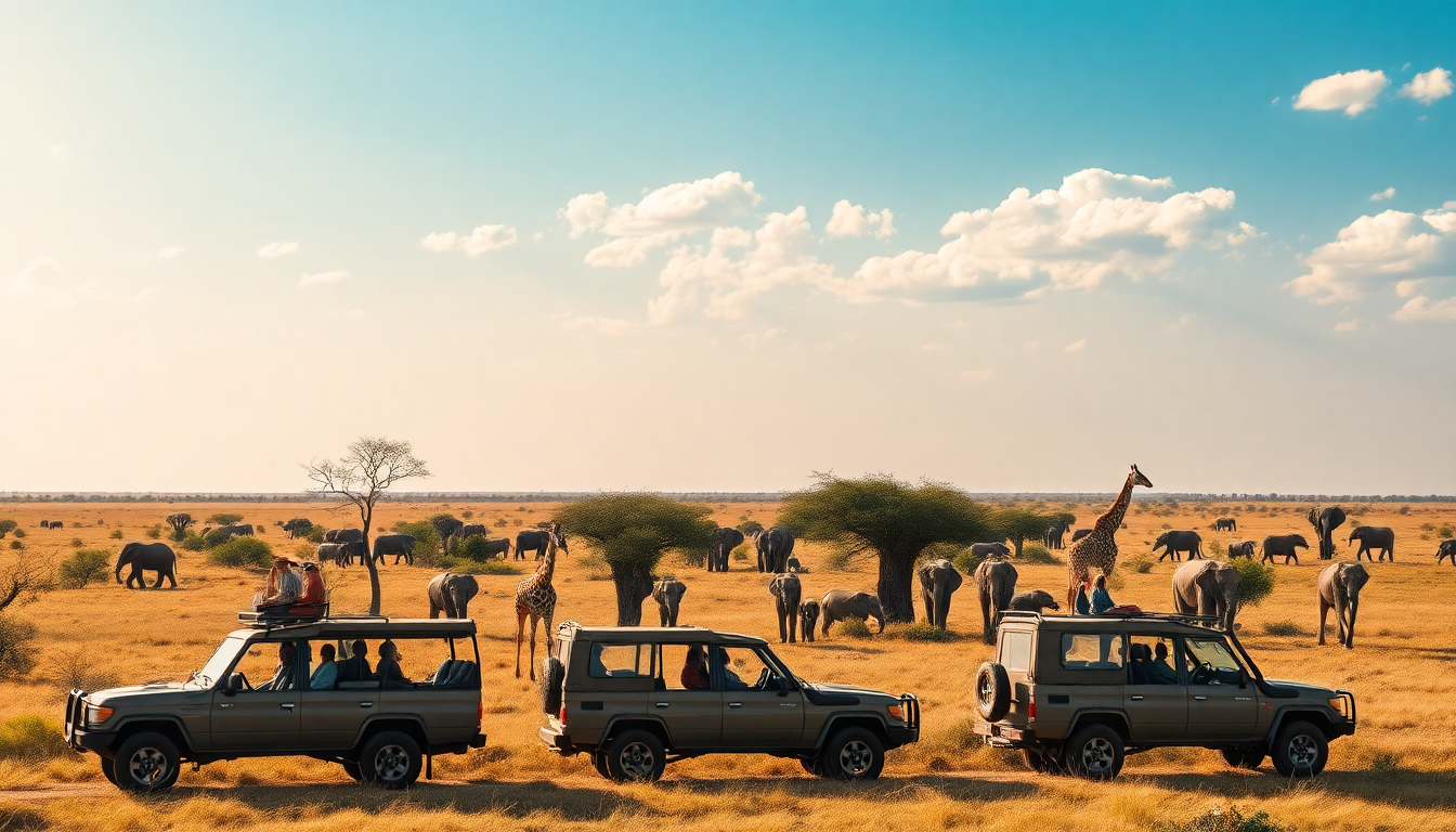 Safari hopping: l’avventura di viaggio del 2025