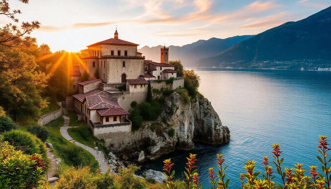 Visita l’eremo di Santa Caterina del Sasso: storia e pratiche consigliate