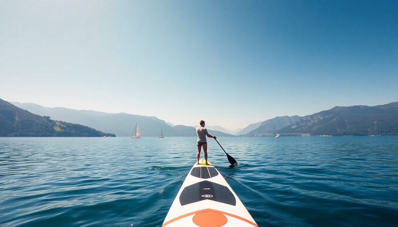 Vivi un’avventura unica con il SUP sul Lago Maggiore