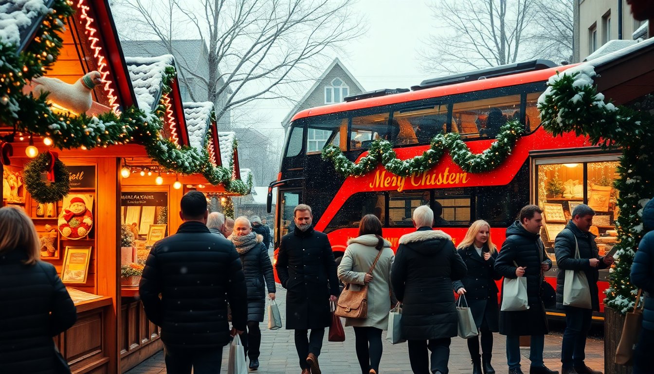 5 motivi per scegliere un tour in bus ai mercatini di Natale