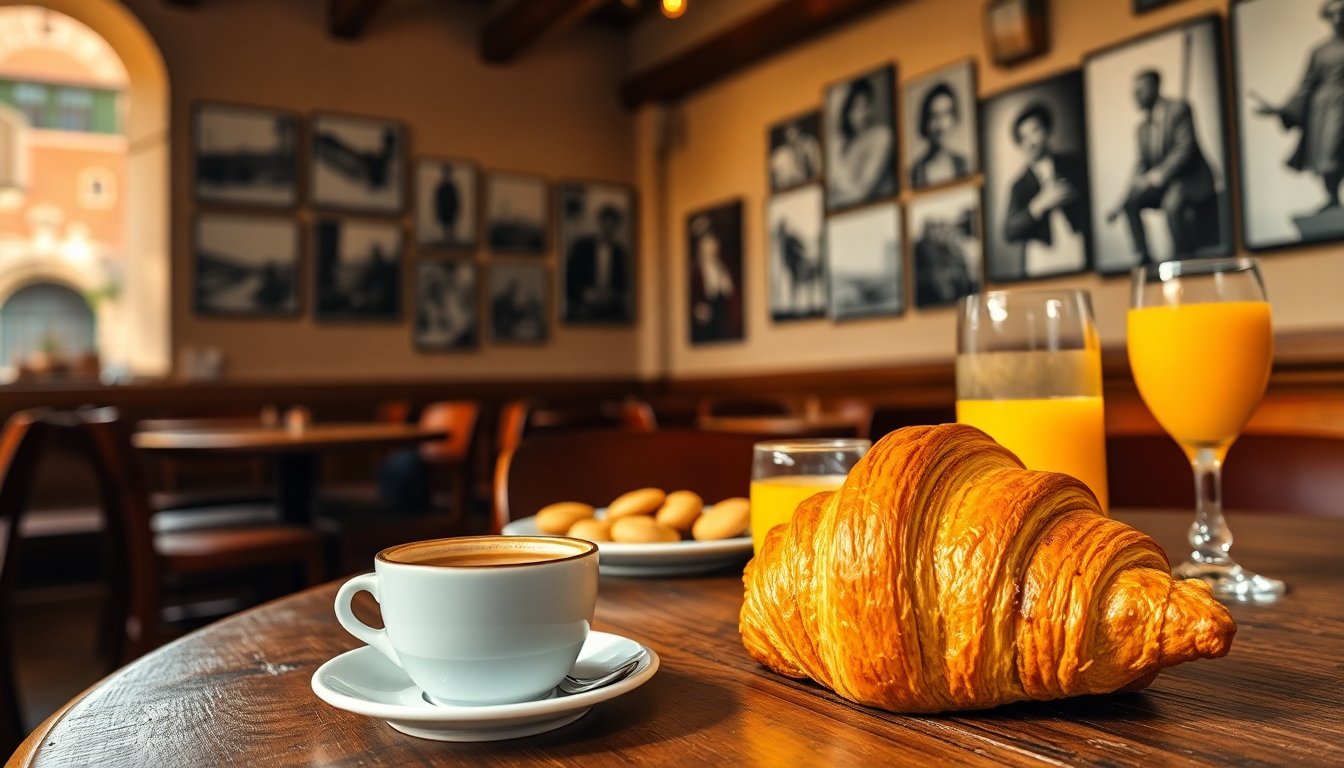 Scopri i migliori posti per una colazione da sogno a Roma