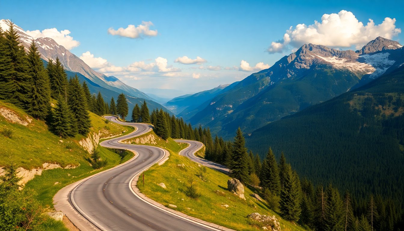 Esplora la Straordinaria Strada Svizzera: 4 Chilometri di Curve da Sogno!