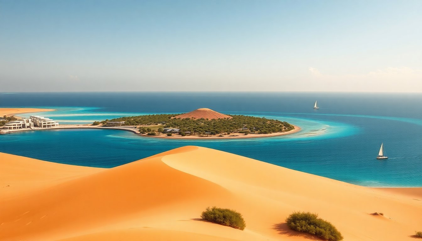 Isola Shura: il fulcro del turismo marittimo di lusso
