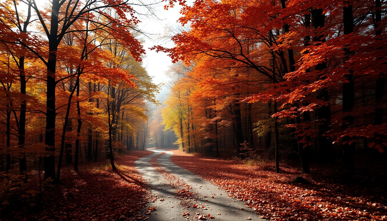 Le 10 migliori località vicino a Roma per ammirare il foliage autunnale