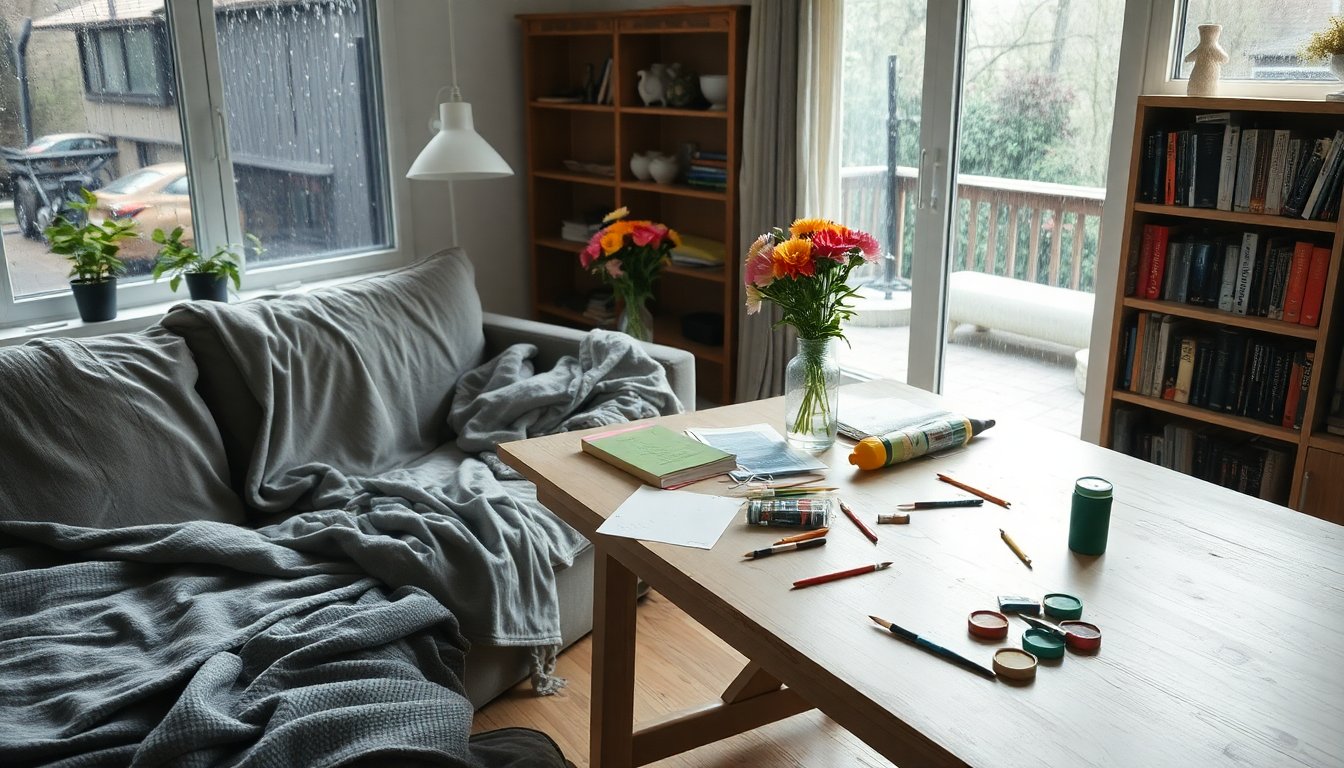 Attività Creative da Svolgere in Casa nei Giorni di Pioggia