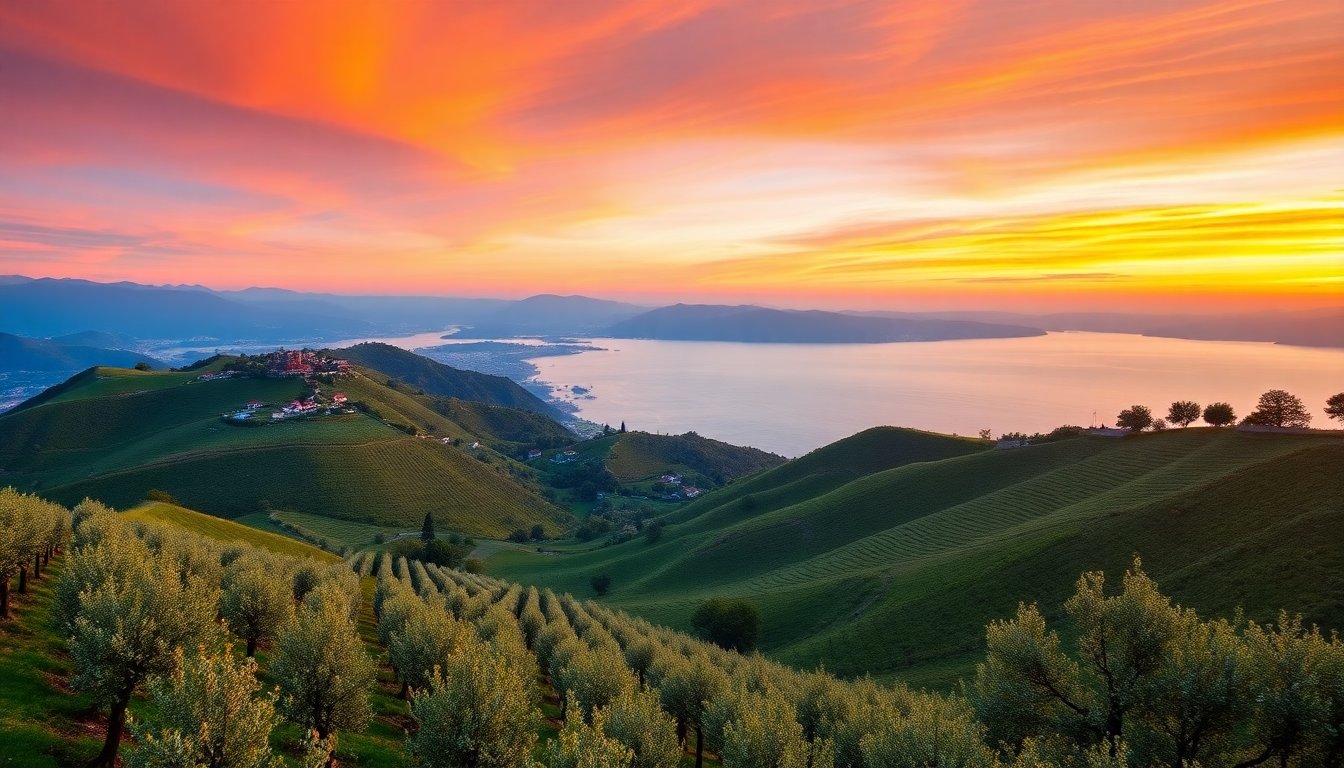 Esplora il Romanticismo tra le Incantevoli Colline del Lago di Garda